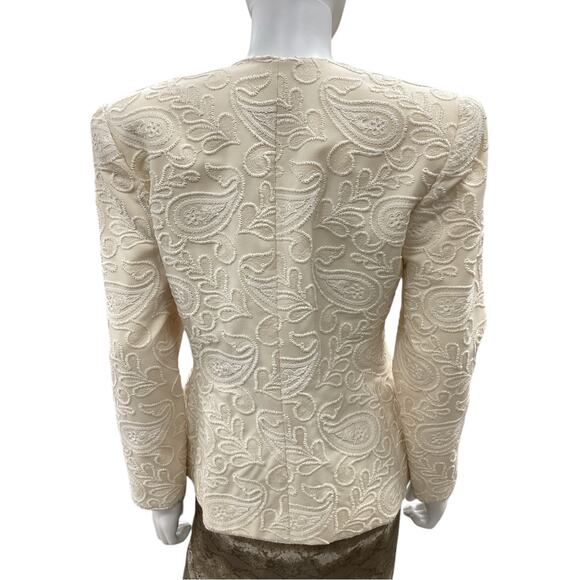 VTG Polatof Blazer Women’s SZ M Beautifully Embroidered Amazing Mint Condition - Picture 4 of 6